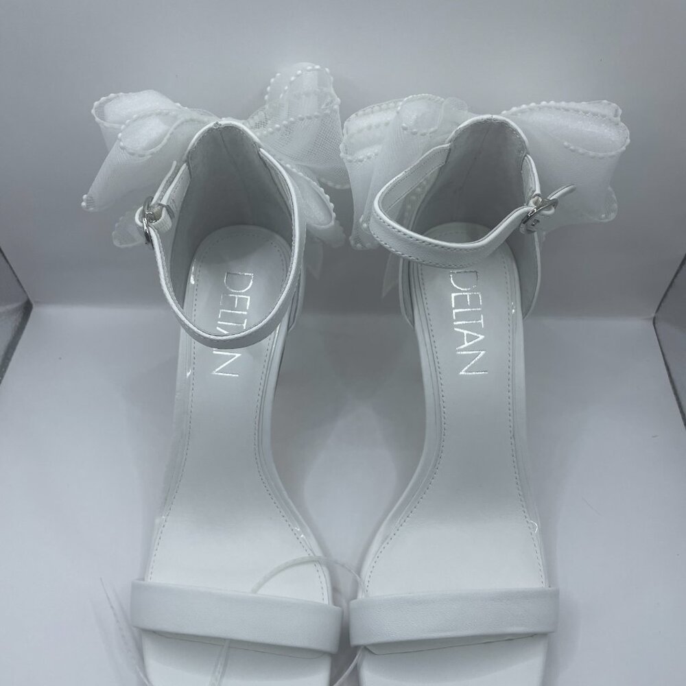 DELTAN BOW DRESS SANDALS (8.5) - Picture 7 of 13